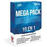 Mega Pack Diseño Gráfico - Plantillas - Fuentes - Overlays - Brushes - GeekMadness